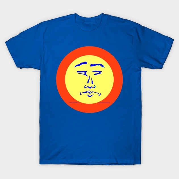 Suspicious Face (Not So Happy) T-Shirt by EssexArt_ABC